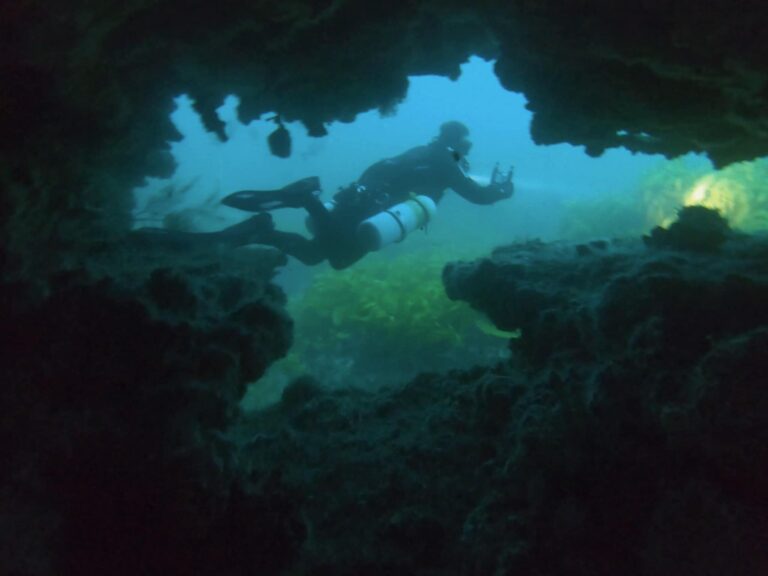 Exploration Dive –  Moreton Island Cave System – April 2023